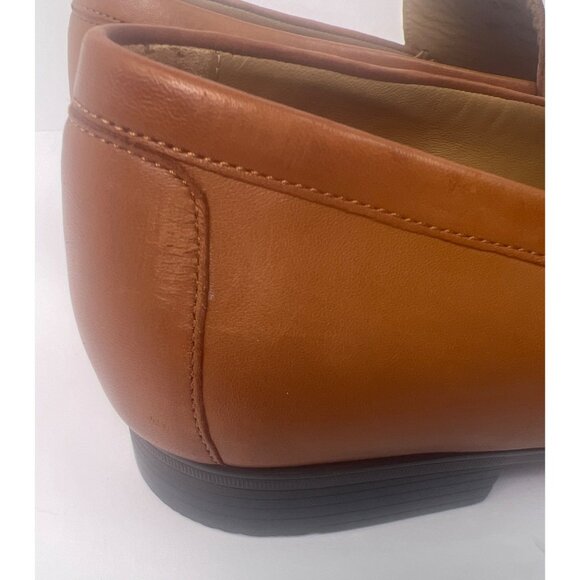 Johnston & Murphy Cresswell Venetian Mens Leather Loafers‎ 10.5M Cognac Slip-On main image 5